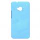 Protective Plastic Case - поликарбонатов кейс за HTC ONE (светлосин) thumbnail