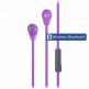 KitSound Wireless Bluetooth Headphones - безжични спортни блутут слушалки с микрофон за мобилни устройства (лилав) thumbnail