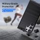 sCarbon - TPU Case - силиконов (TPU) кейс за Samsung Galaxy S23 Plus (черен) thumbnail 3