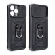 CamShield Armor Pro Magnetic Hard Case - хибриден удароустойчив кейс с MagSafe и пръстен против изпускане за iPhone 14 Pro Max (черен) thumbnail 3