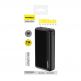 PAVAREAL Power Bank 20000 mAh - преносима външна батерия с USB-C вход (черен) thumbnail 2