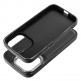 Milano Leather Hard Case - дизайнерски кожен кейс за iPhone 15 Pro Max (черен) thumbnail 4