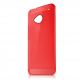 Itskins Ghost Case - поликарбонатов кейс за HTC ONE (червен thumbnail