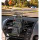 Clingo Vent Mount - поставка за радиатора на кола за iPhone и мобилни телефони (черна) thumbnail