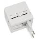 Macally Universal Power Plug Adapter with USB Charger - захранване за ел. мрежа USB изход и преходници за цял свят за мобилни устройства thumbnail 2