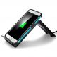 Spigen F300W Wireless Charging Pad - поставка за безжично зареждане за QI съвместими смартфони (черен) thumbnail