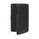 LG Quick Flip Case CCF-420 - оригинален кожен калъф, тип портфейл за LG G Pad E7 (черен) thumbnail 2