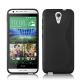 S-Line Cover Case - силиконов (TPU) калъф за HTC Desire 620 (черен) thumbnail