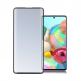 4smarts Second Glass Colour Frame - калено стъклено защитно покритие с извити ръбове за целия дисплей на Samsung Galaxy A71 (черен-прозрачен) thumbnail
