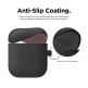 Elago Airpods Skinny Silicone Hang Case - тънък силиконов калъф с карабинер за Apple Airpods и Apple Airpods 2 with Wireless Charging Case (черен)  thumbnail 5
