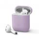 Elago Airpods Skinny Silicone Case - тънък силиконов калъф за Apple Airpods и Apple Airpods 2 with Wireless Charging Case (лилав)  thumbnail