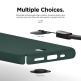 Elago Slim Fit Strap Case - качествен поликарбонатов кейс с каишка за китката за iPhone 11 Pro Max (тъмнозелен) thumbnail 2