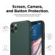 Elago Slim Fit Strap Case - качествен поликарбонатов кейс с каишка за китката за iPhone 11 Pro Max (тъмнозелен) thumbnail 4