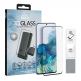 Eiger 3D Glass Edge to Edge Full Screen Tempered Glass - калено стъклено защитно покритие с извити ръбове за целия дисплея на Samsung Galaxy S20 Plus (черен-прозрачен) thumbnail