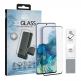 Eiger 3D Glass Edge to Edge Full Screen Tempered Glass - калено стъклено защитно покритие с извити ръбове за целия дисплея на Samsung Galaxy S20 Ultra (черен-прозрачен) thumbnail