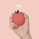 Elago Airpods Peach Design Silicone Case - силиконов калъф с карабинер за Apple Airpods и Apple Airpods 2 (червен)  thumbnail 2