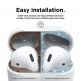 Elago AirPods Dust Guard - комплект метални предпазители против прах за Apple Airpods 2 with Wireless Charging Case (розово злато) thumbnail 4