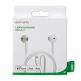 4smarts In-Ear Stereo MFI Lightning Headset Melody 2 - слушалки със сертифициран Lightning кабел, управление на звука и микрофон (бял)(bulk) thumbnail 4