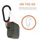 Urban Armor Gear Soft Touch Waterproof Silicone Hang Case - водо и удароустойчив силиконов калъф с карабинер за Apple Airpods Pro (тъмнозелен) thumbnail 2