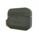 Urban Armor Gear Soft Touch Waterproof Silicone Hang Case - водо и удароустойчив силиконов калъф с карабинер за Apple Airpods Pro (тъмнозелен) thumbnail 9