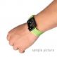 4smarts Sport Band Nylon - текстилна каишка за Apple Watch 42мм, 44мм (бял-сив) thumbnail 3