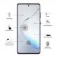 Eiger 3D Glass Edge to Edge Full Screen Tempered Glass - калено стъклено защитно покритие с извити ръбове за целия дисплея на Samsung Galaxy Note 10 Lite (черен-прозрачен) thumbnail 3