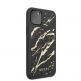 Guess Marble Glass Case - дизайнерски кейс с висока защита за iPhone 11 Pro (черен) thumbnail 5