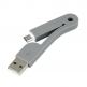 4smarts FoldLink Micro-USB Mini Cable - компактен сгъваем microUSB кабел за мобилни устройства с microUSB вход (сив) thumbnail