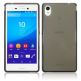 Ultra-Slim Case - тънък силиконов (TPU) калъф (0.3 mm) за Sony Xperia M4 Aqua (черен-прозрачен) thumbnail