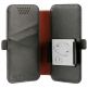 4smarts DALSTON Book Universal - универсален кожен кейс за смартфони до 5.1 инча (черен) thumbnail 3