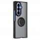 Хибриден удароустойчив кейс с пръстен против изпускане за Samsung Galaxy Z Fold8 Ultra - Techsuit Glinth Hybrid Case (черен-прозрачен) thumbnail 3