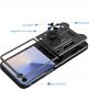 Хибриден удароустойчив кейс с пръстен против изпускане за Samsung Galaxy Z Flip8 - Techsuit CamShield Case (черен) thumbnail 2