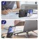 Хибриден удароустойчив кейс с вградена поставка за Samsung Galaxy Z Flip8 - Techsuit CamGuard Pro Case (черен) thumbnail 5
