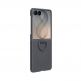 Оригинален силиконов кейс с пръстен против изпускане за Samsung Galaxy Z Flip8 - Samsung Silicone Magnet Cover Case With Ring EF-EF776CBE (тъмносив) thumbnail 3