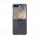 Оригинален силиконов кейс с пръстен против изпускане за Samsung Galaxy Z Flip8 - Samsung Silicone Magnet Cover Case With Ring EF-EF776CBE (тъмносив) thumbnail 4
