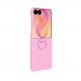 Оригинален силиконов кейс с пръстен против изпускане за Samsung Galaxy Z Flip8 - Samsung Silicone Magnet Cover Case With Ring EF-EF776CVE (розов) thumbnail 3