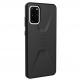 Urban Armor Gear Civilian - удароустойчив хибриден кейс за Samsung Galaxy S20 Plus (черен) thumbnail