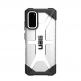 Urban Armor Gear Plasma - удароустойчив хибриден кейс за Samsung Galaxy S20 (прозрачен) thumbnail 4