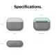 Elago Duo Silicone Case - силиконов калъф за Apple Airpods Pro (сив-светлосив) thumbnail 8