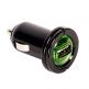 Jivo USB Car Charger Bullet JI-1164 Charger 1A - зарядно за кола за мобилни тeлефони (черен) thumbnail