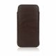 Caseual Leather Italian Mocca Pouch - кожен калъф от естествена кожа за iPhone 6, iPhone 6S (кафяв) thumbnail