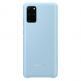 Samsung LED Cover EF-KG985CL - оригинален заден кейс, през който виждате информация от Samsung Galaxy S20 Plus (светлосин) thumbnail 2