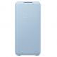 Samsung LED View Cover EF-NG985PL - оригинален калъф през който виждате информация от дисплея за Samsung Galaxy S20 Plus (светлосин) thumbnail