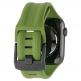 Urban Armor Gear Scout Strap - изключително здрава силиконова каишка за Apple Watch 42мм, 44мм (зелен) thumbnail 3