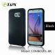 TIPX Combo Case - удароустойчив хибриден кейс за Samsung Galaxy S6 Edge (черен) thumbnail