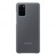 Samsung Clear View Cover EF-ZG985CJ - оригинален кейс, през който виждате информация от дисплея за Samsung Galaxy S20 Plus (сив) thumbnail 4