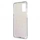 Guess Glitter 4G Circle Logo Case - дизайнерски кейс с висока защита за Samsung Galaxy S20 Plus (розов) thumbnail 4