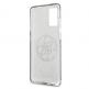 Guess Glitter 4G Circle Logo Case - дизайнерски кейс с висока защита за Samsung Galaxy S20 Plus (сив) thumbnail 3
