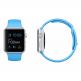 Apple Watch 38mm Sport Band Blue, Silver Aluminum - умен часовник от Apple thumbnail 2