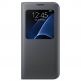 Samsung S-View Cover EF-CG930PBEGWW - оригинален кожен калъф за Samsung Galaxy S7 (черен) thumbnail